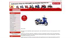 Desktop Screenshot of kymco-ersatzteilshop.de